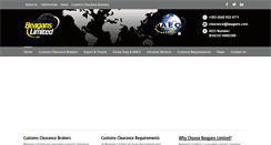 Desktop Screenshot of beagans.com